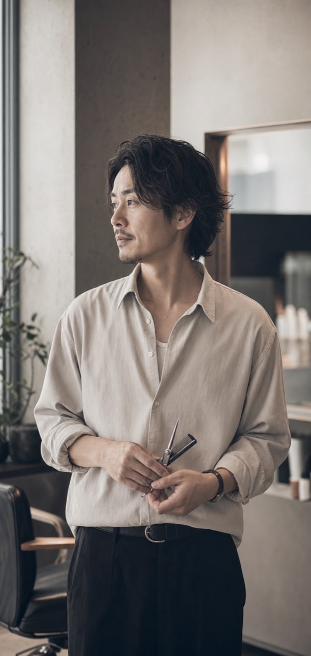 スタイリストの高瀬 匠